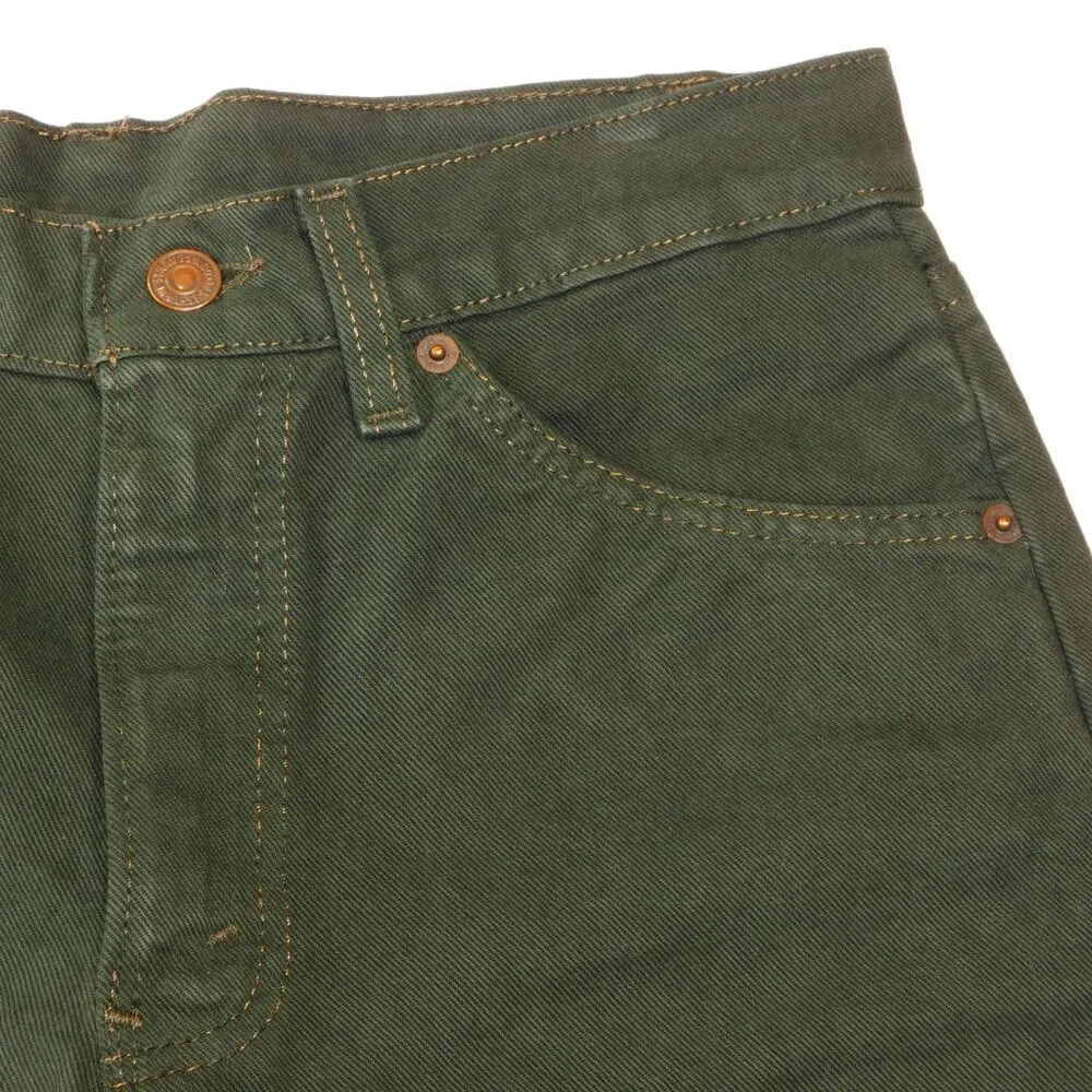 Levi's 550 Orange Tab Green Denim Shorts | Y2K | Vintage | EUC | W30 L11 - Picture 3 of 7